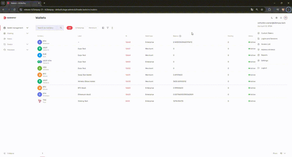 Add New User To Wallet