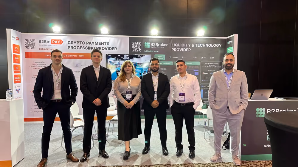 B2BROKER and B2BINPAY at Blockchain Economy Dubai 2023
