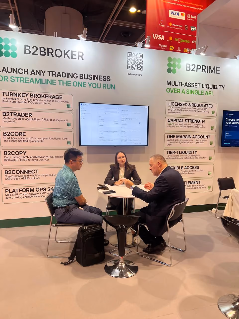 Стенд B2BROKER на iFX EXPO Asia 2026