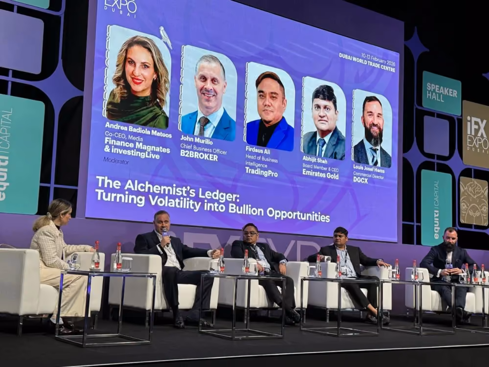 B2BROKER's John Murillo at iFX Dubai panel discussion