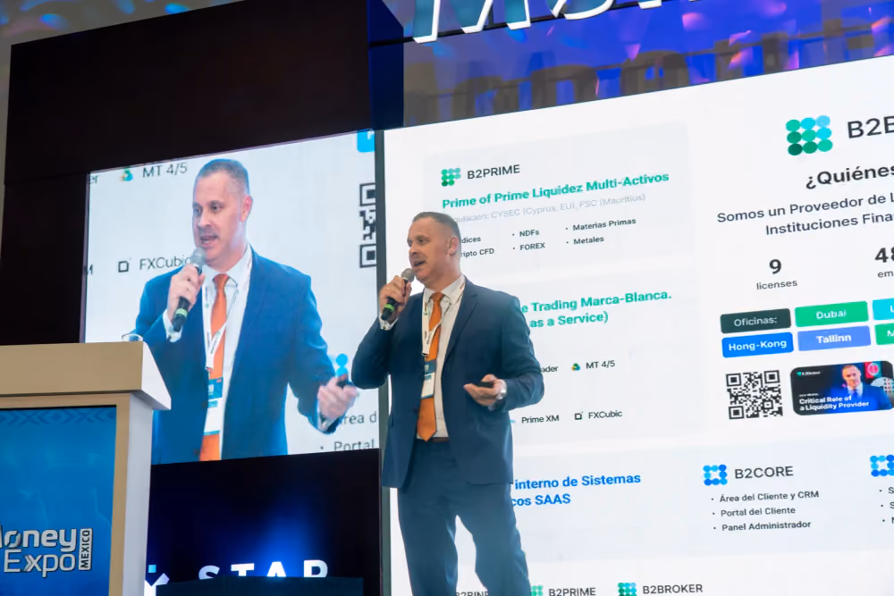 B2BROKER at Money Expo Mexico