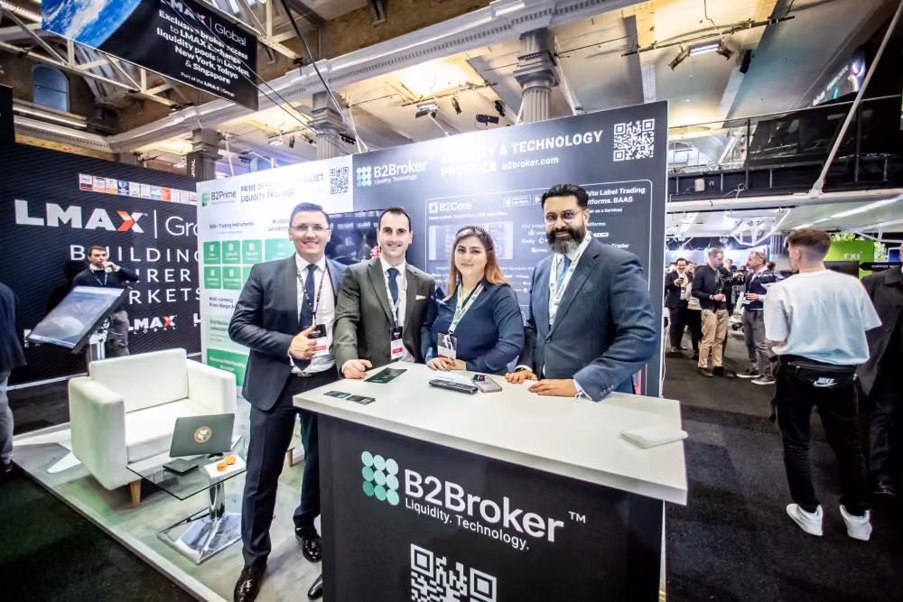 B2BROKER team at FMLS 2023