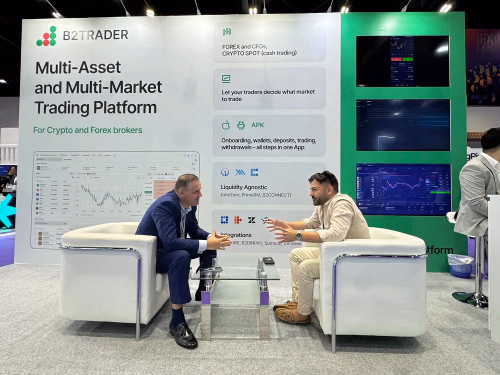 B2TRADER iFX Expo Dubai