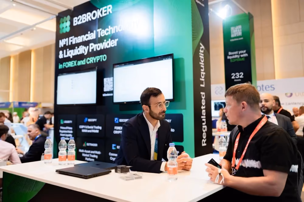 B2BROKER Booth at iFX Cyprus 2025