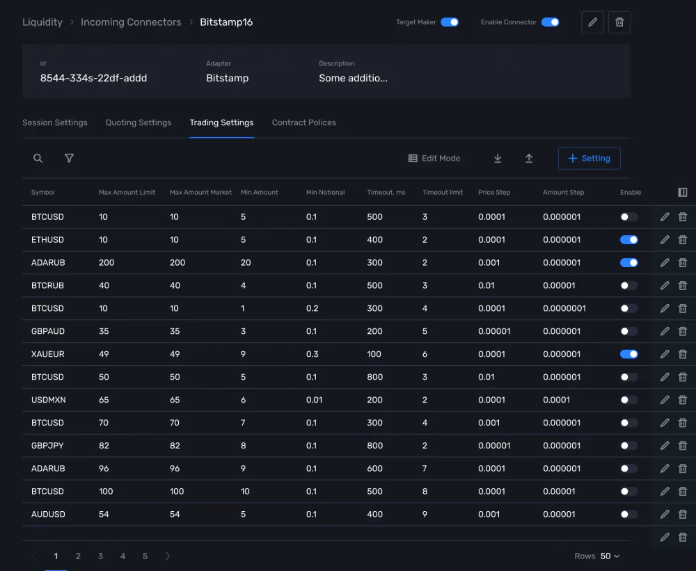 Incoming Connectors with a Trading Settings tab.png