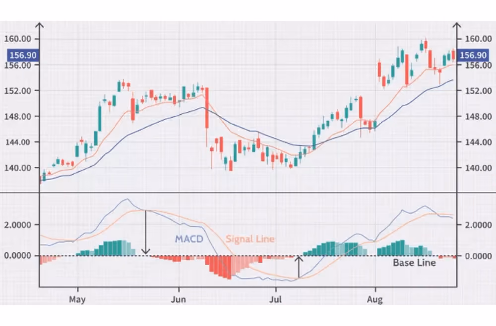MACD histogram