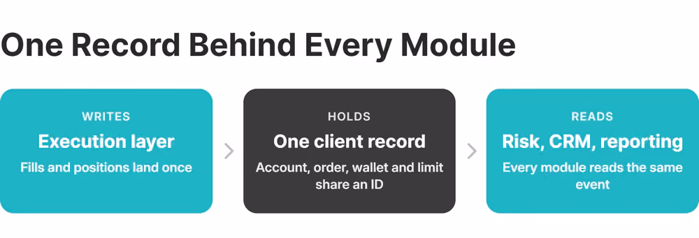 One Record Behind Every Module