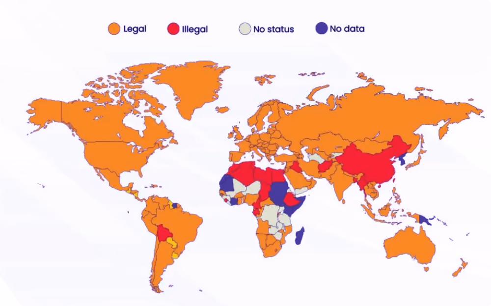 legality of crypto in 2024