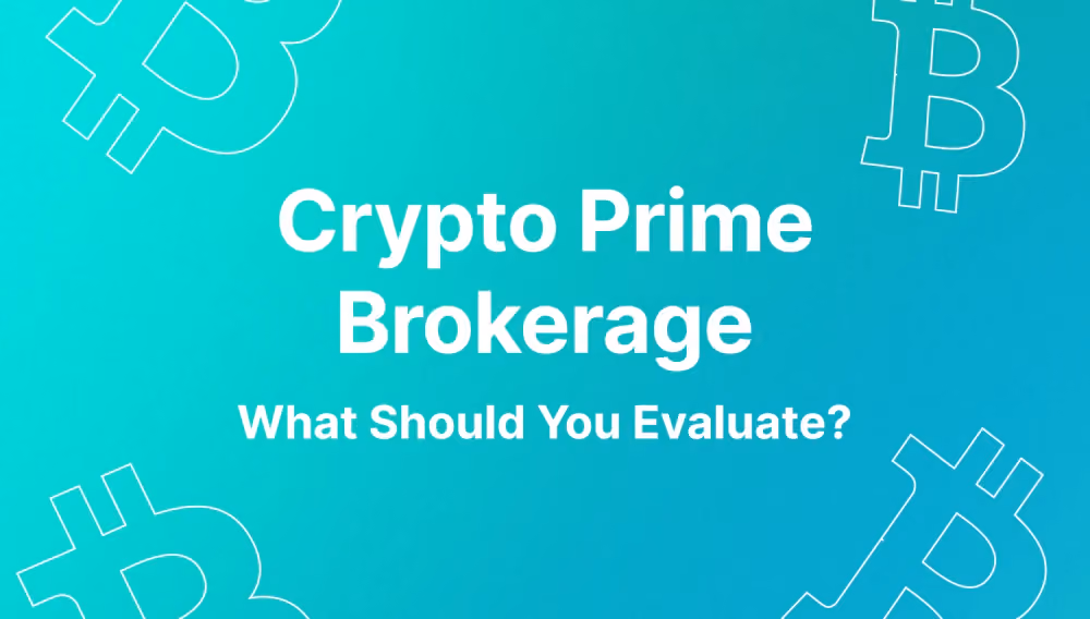 crypto prime brokerage