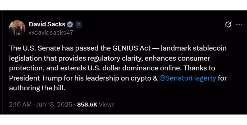 GENIUS Act stablecoin bill