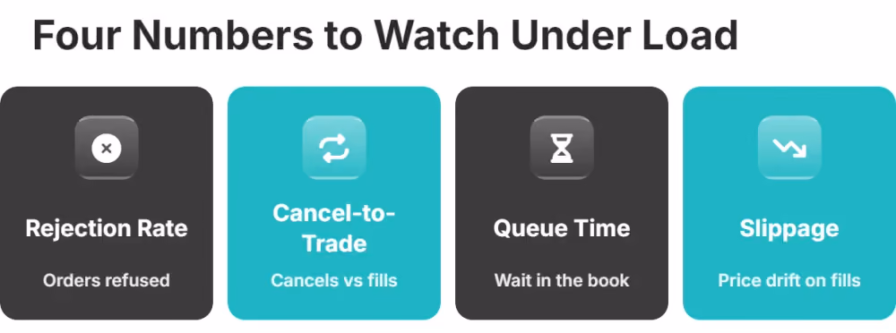 Four Numbers to Watch Under Load for brokers