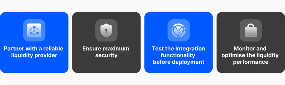 Critical Steps to Integrating a Liquidity API