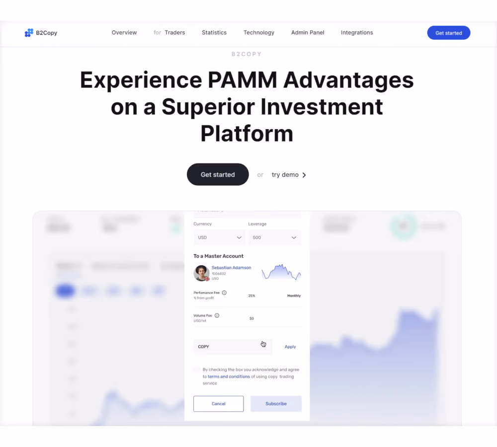 B2COPY PAMM Solution