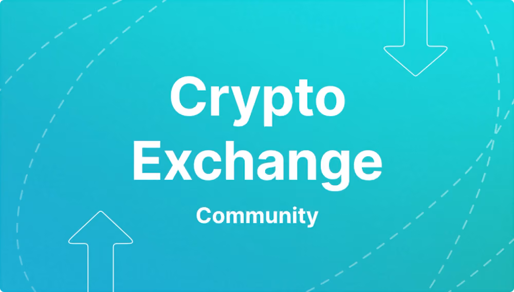 Building a Crypto Exchange Community.