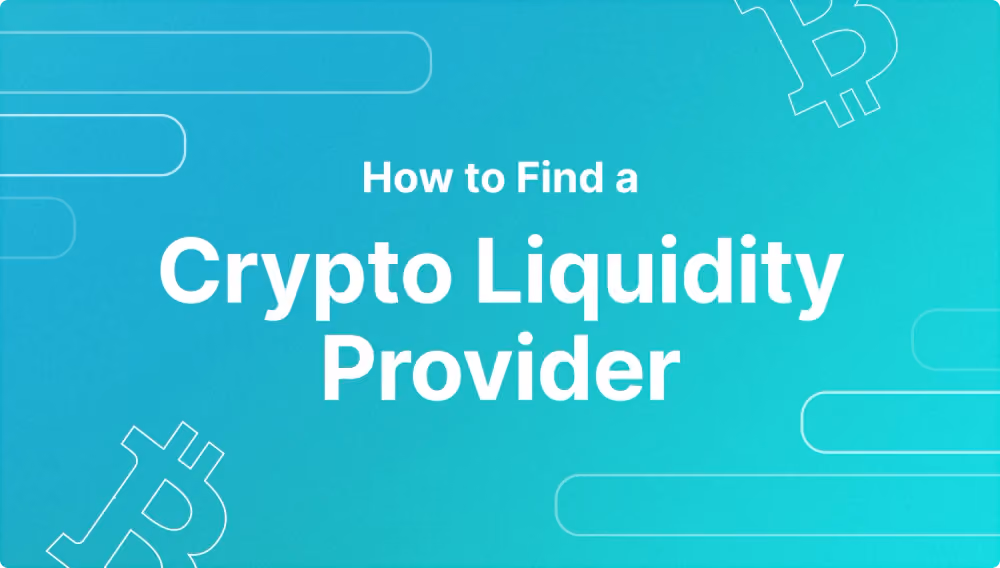 crypto liquidity provider