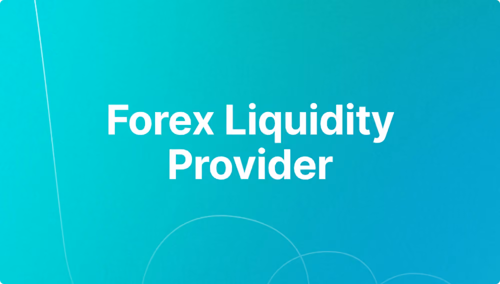 Forex liquidity provider