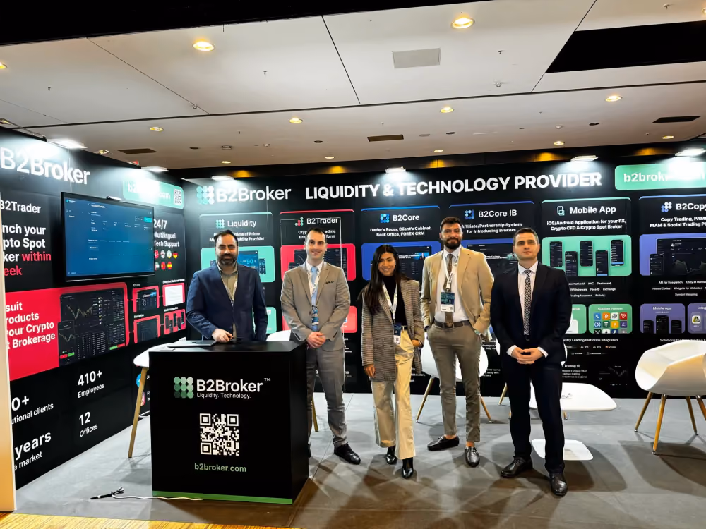 B2BROKER at Paris Blockchain Week Summit 2024