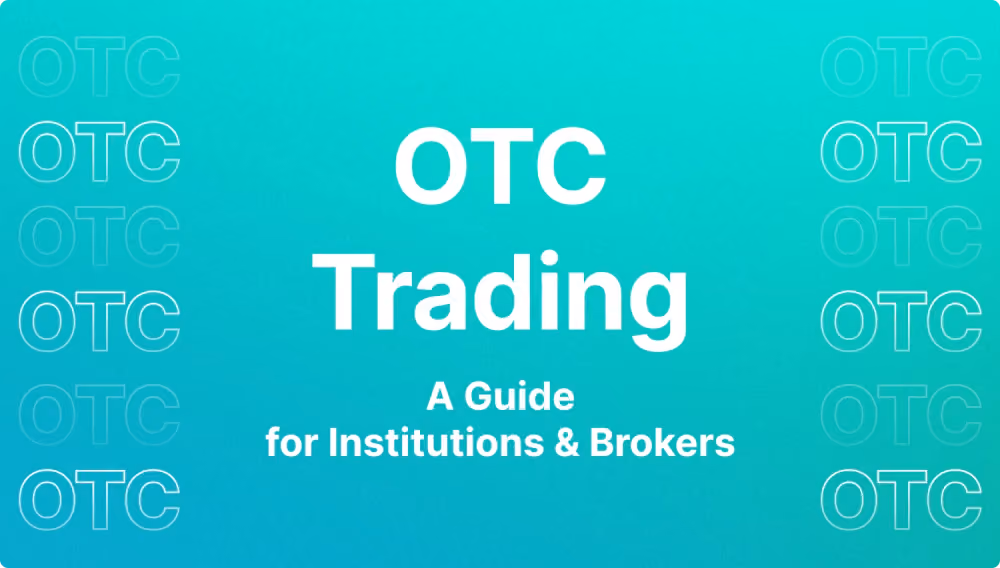OTC Trading Platforms