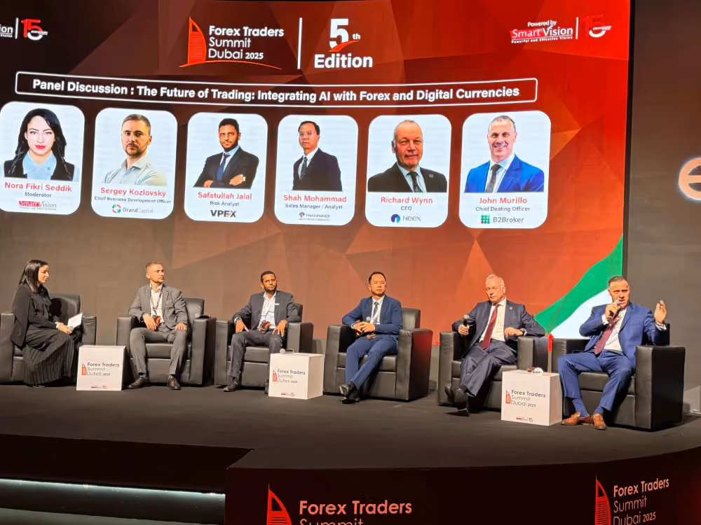 B2BROKER panel discussion at Forex Traders Summit