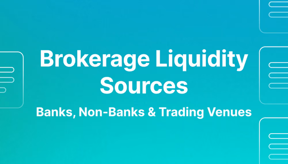 sources of liquidity (for brokerages)