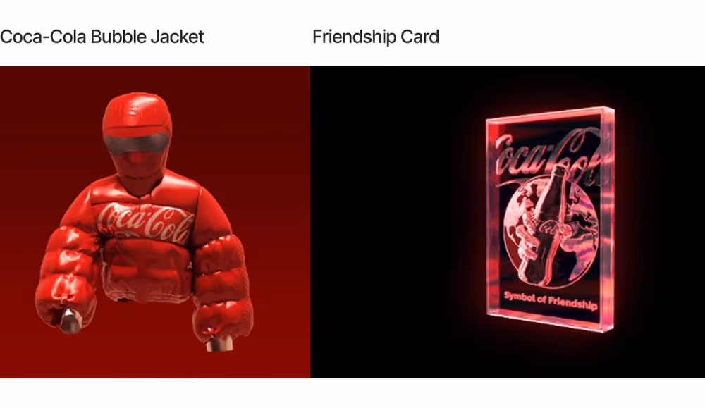 Coca Cola NFT drop
