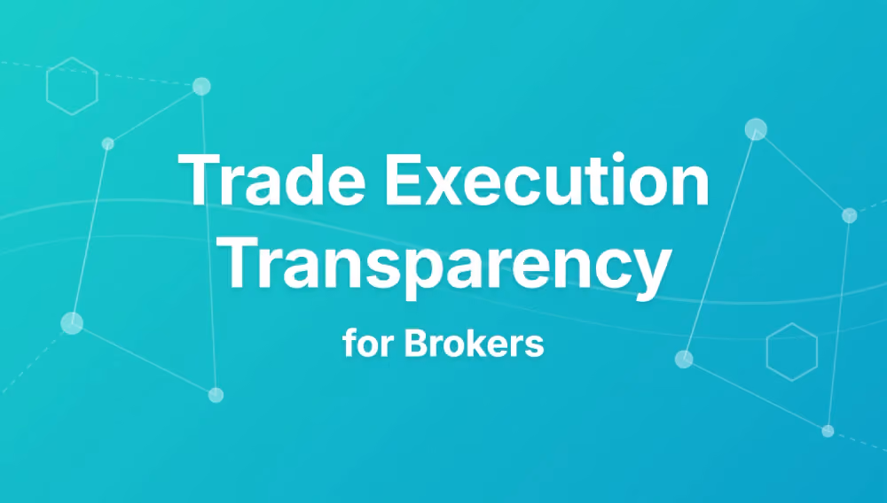 trade execution transparency