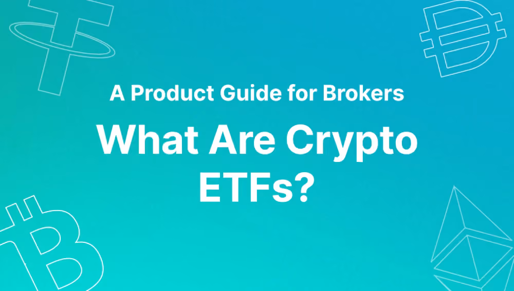 what are crypto etfs