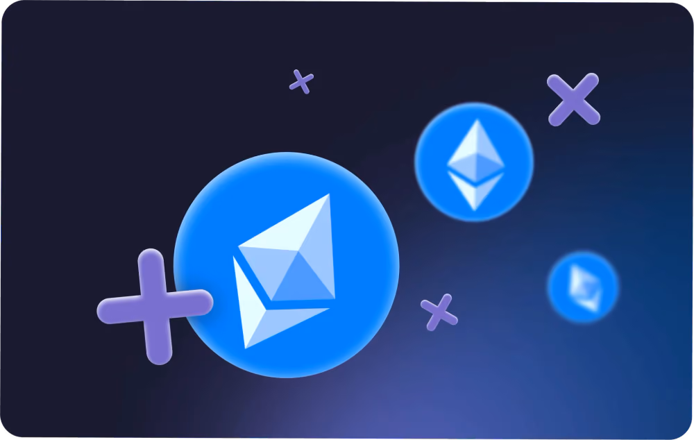Create crypto on existing blockchain