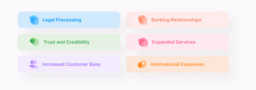 benefits of obtaining crypto licnse