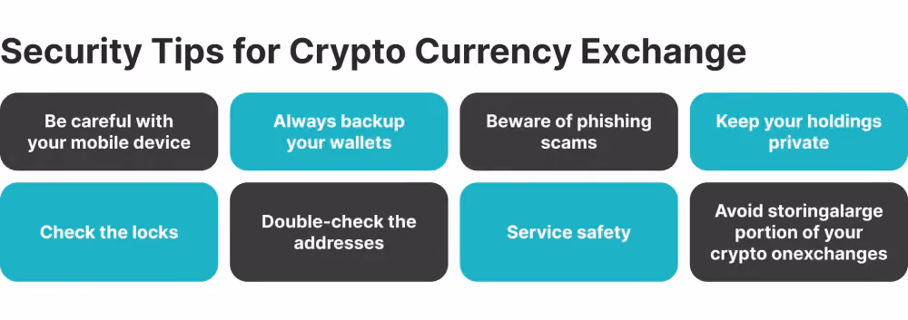 Crypto exchange security