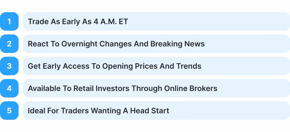 The Concept of Pre-Market Trading
