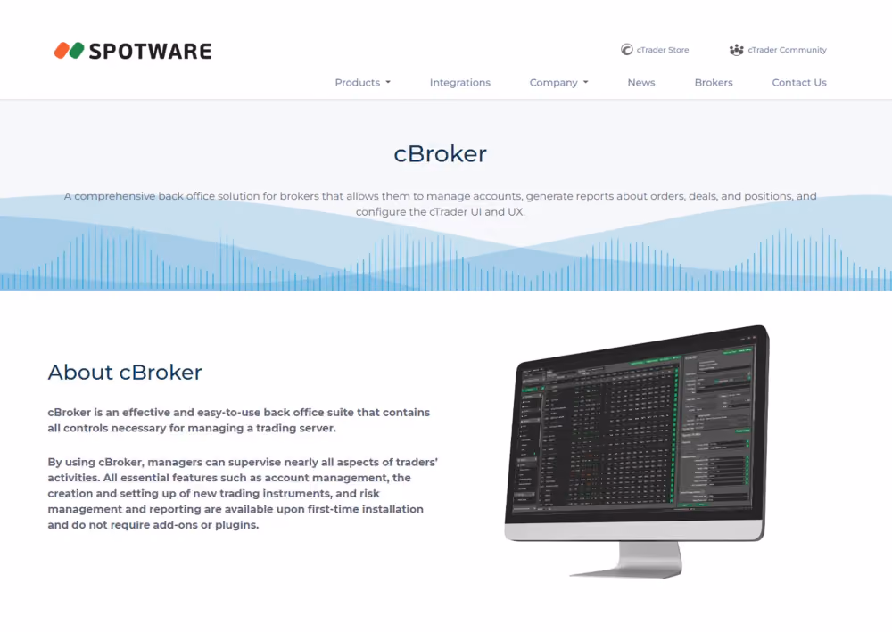 cBroker official page