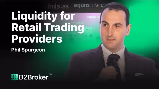 Liquidity for Retail Trading Providers | B2Broker at Finance Magnates London Summit 2023